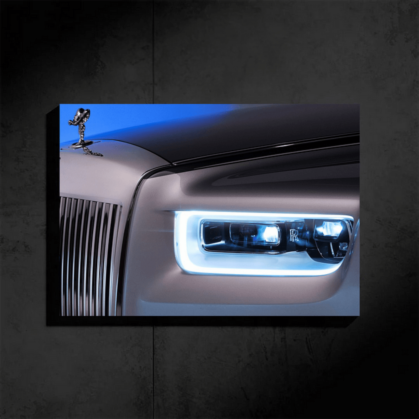 Neon Rolls Royce