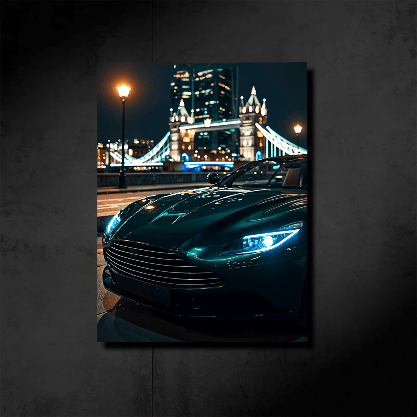 Neon Aston Martin DB12