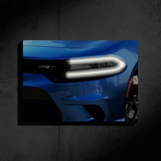 Neon Dodge Charger SRT