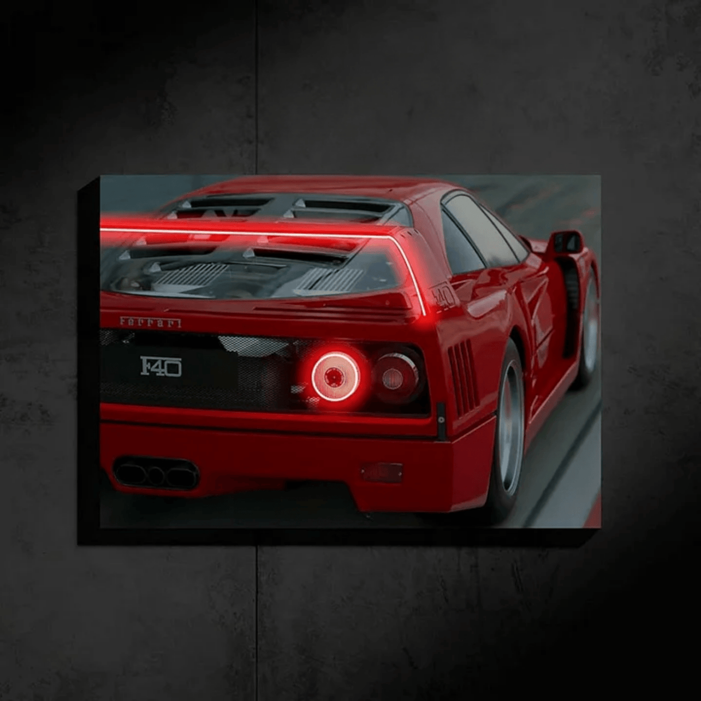 Neon Ferrari