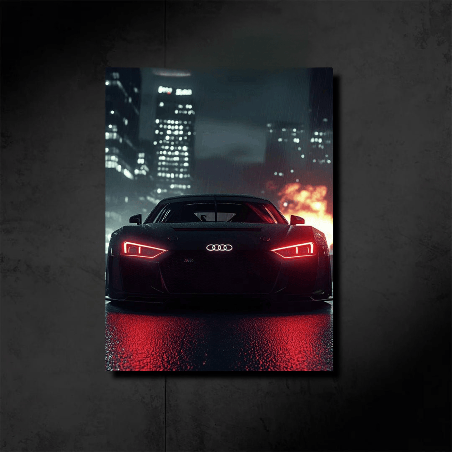 Neon Audi R8