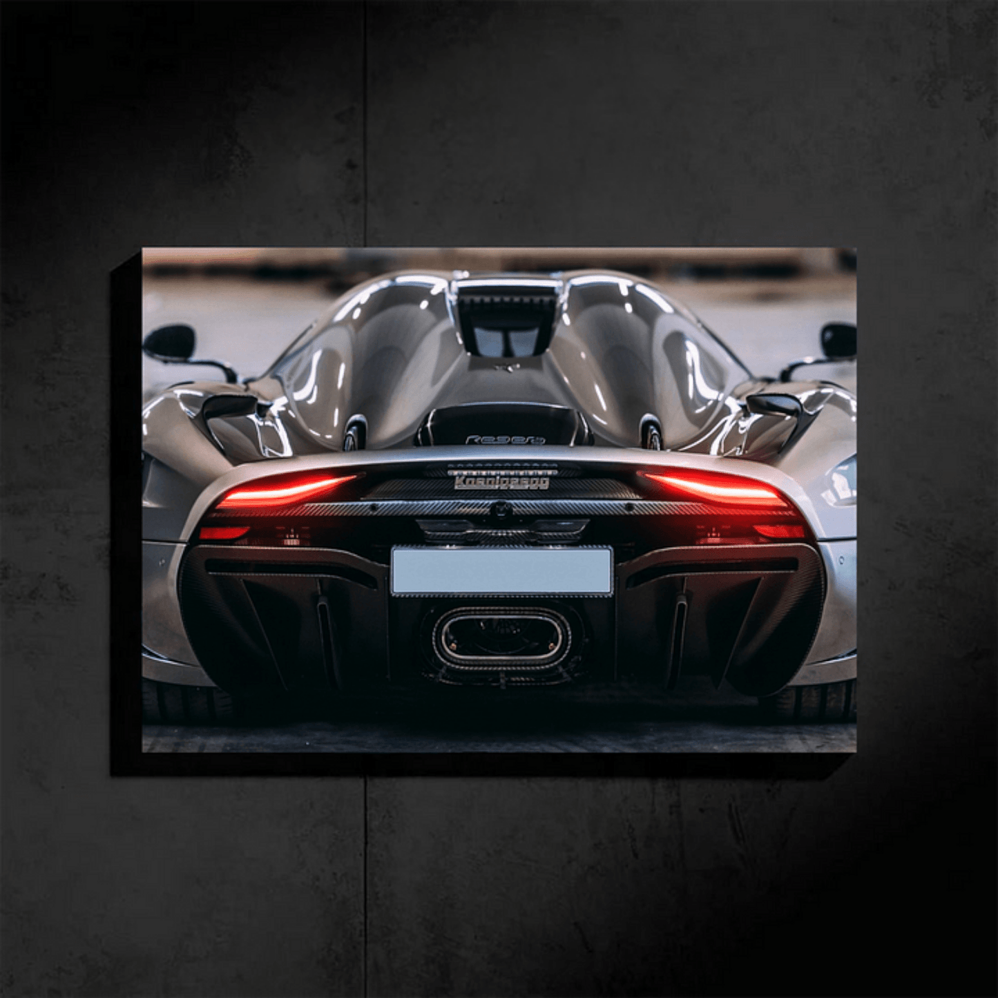 Neon Koenigsegg