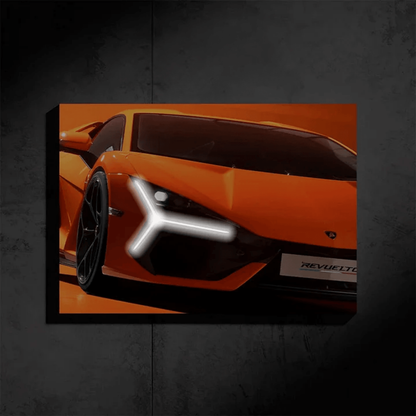 Neon Lamborghini Revuelto
