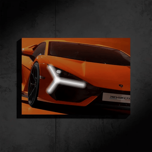 Neon Lamborghini Revuelto