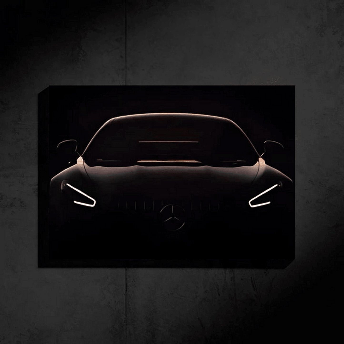 Neon Mercedes
