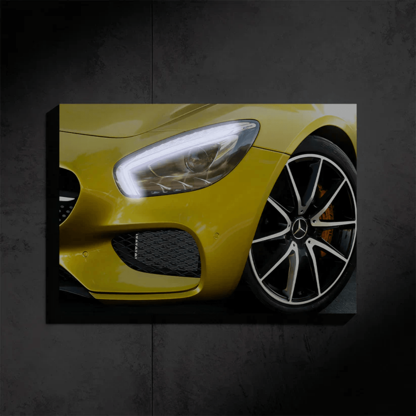 Neon Mercedes