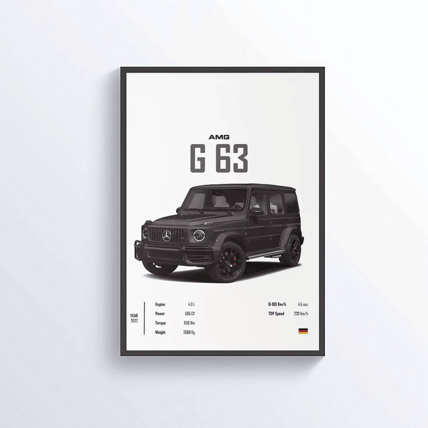Mercedes G63 colored