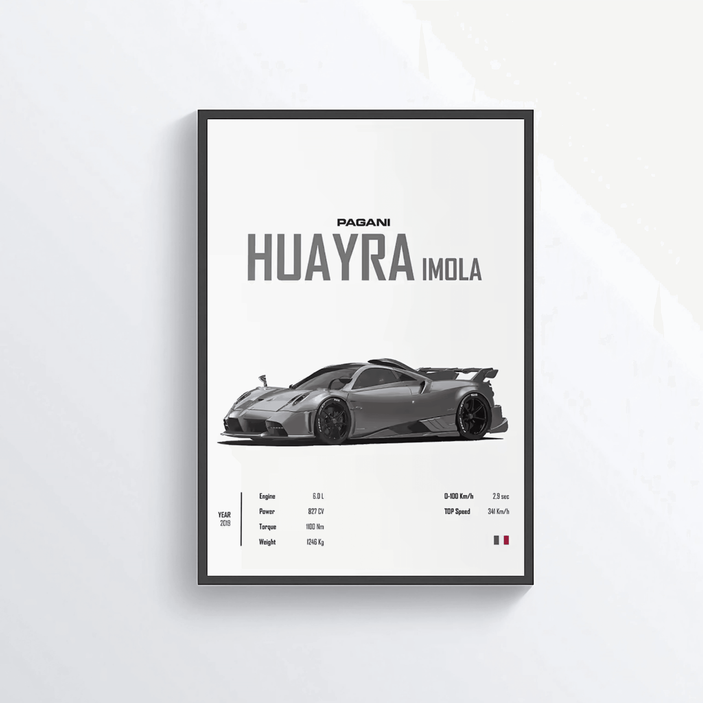 Pagani Huayra Imola colored