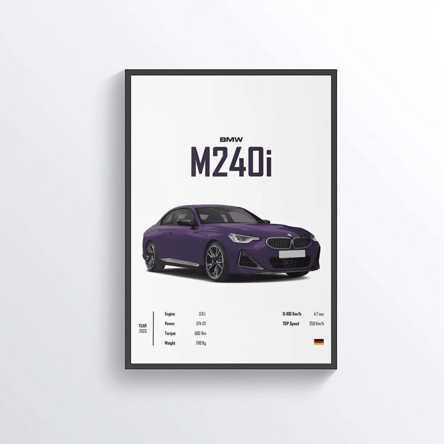 BMW M240i colored