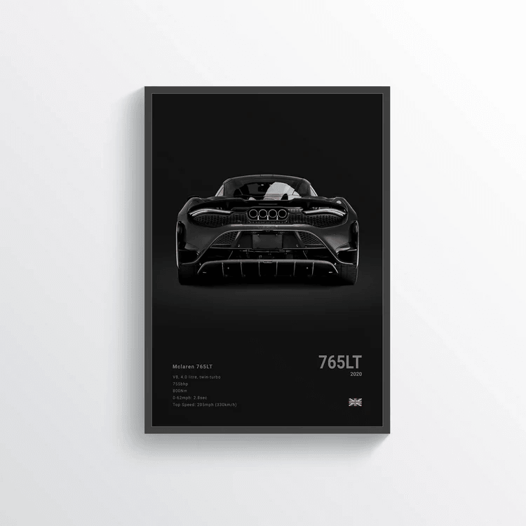 McLaren 765LT back