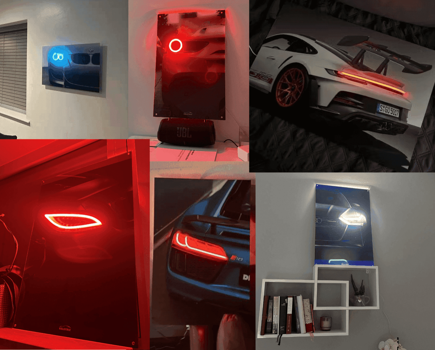 Neon Aston Martin DBS 770