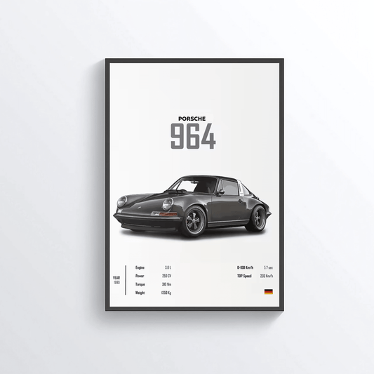 Porsche 964 Edition 1989 colored