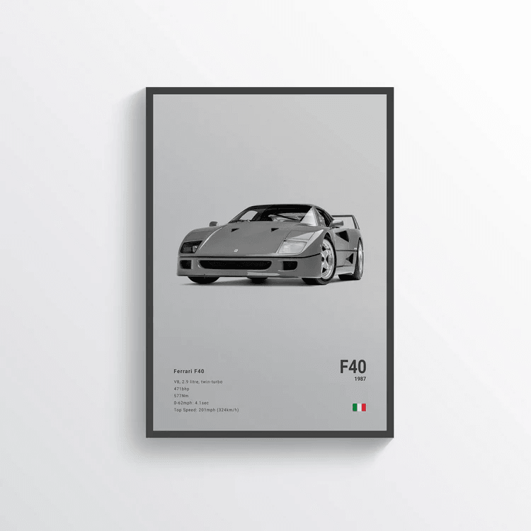 Ferrari F40 (front)