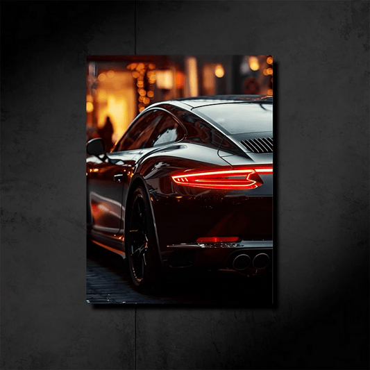 Neon Porsche 911