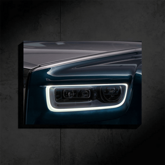 Neon Rolls Royce