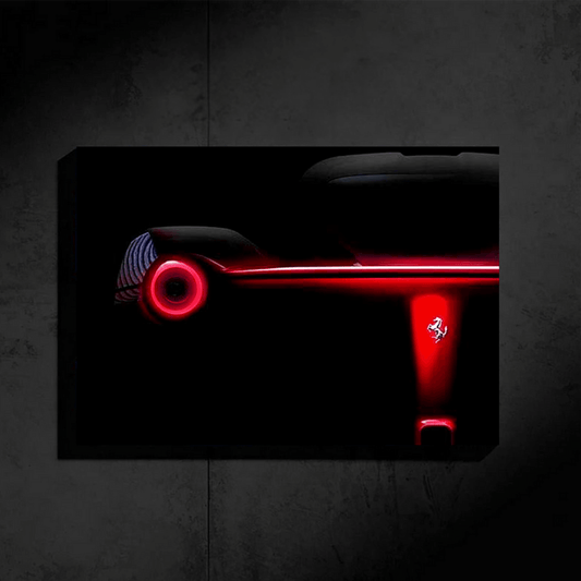 Neon Ferrari