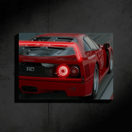 Neon Ferrari