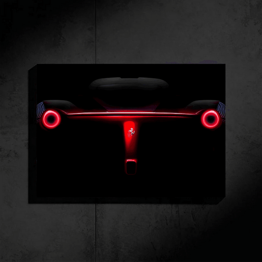 Neon Ferrari