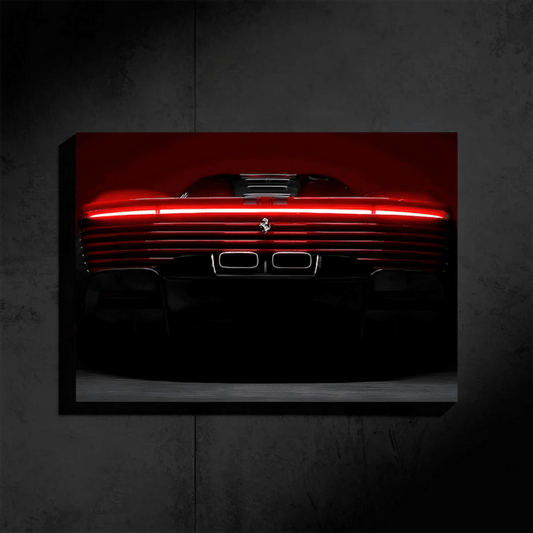 Neon Ferrari