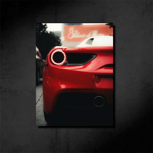 Neon Ferrari