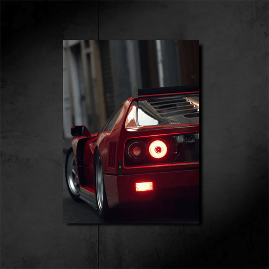 Neon Ferrari