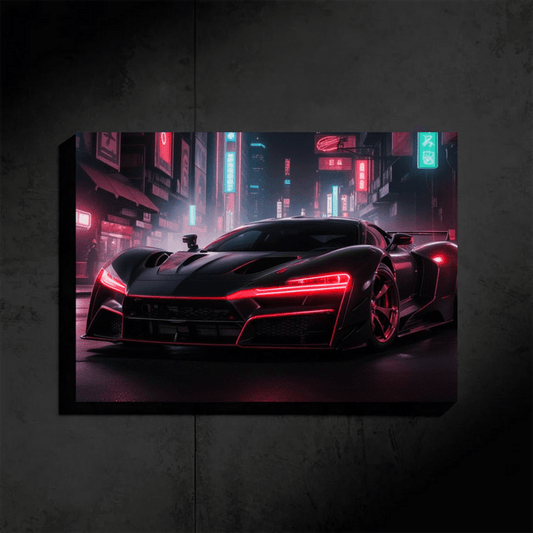 Neon Koenigsegg