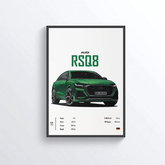Audi RSQ8 colored