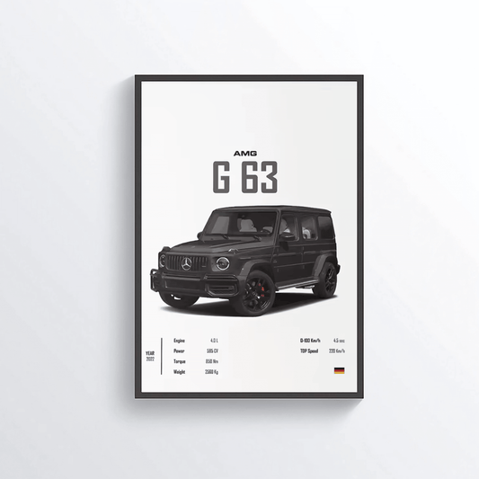 Mercedes G63 colored