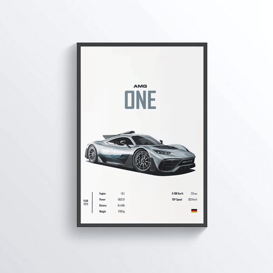 Mercedes ONE colored