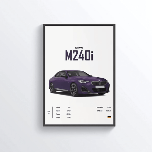 BMW M240i colored