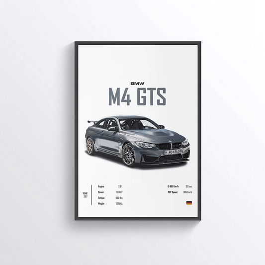 BMW M4 GTS colored