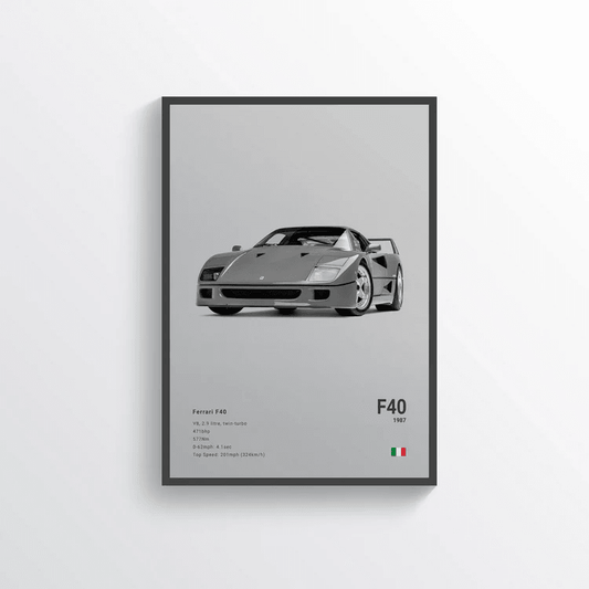 Ferrari F40 (front)