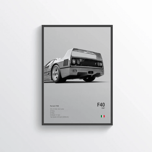 Ferrari F40 (side)