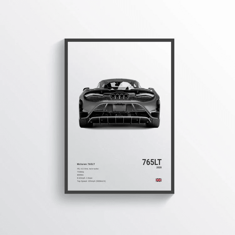 McLaren 765LT back